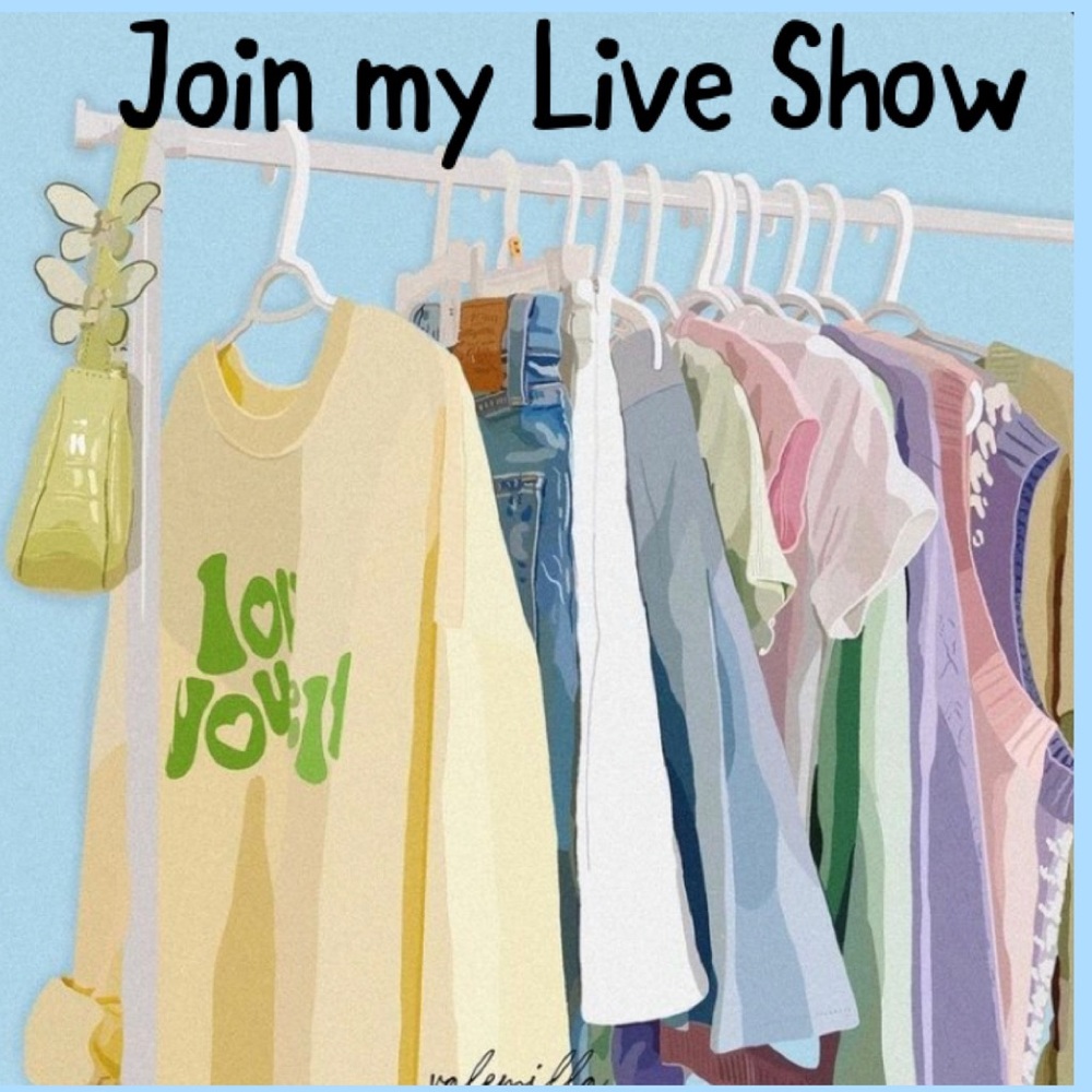 ✨ LIVE SHOW notification, join for great deals✨